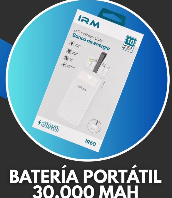 Batería Portátil 30.000 MAH